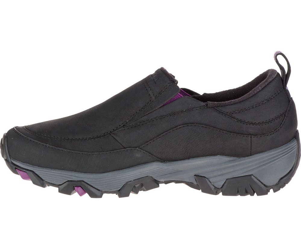 Merrell Barefoot Sko Dame - Coldpack Ice+ Moc Waterproof - Sort - SRQ984120